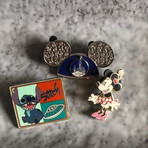 Lot of Disney Official Pin Trading Pins.